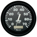 Faria Beede Instruments Euro Black 4" Tachometer w/Hourmeter - 7,000 RPM (Gas - Outboard 32840